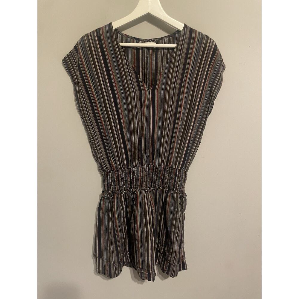 MUSTARD SEED Cotton‎ Striped Mini Dress Size Medium